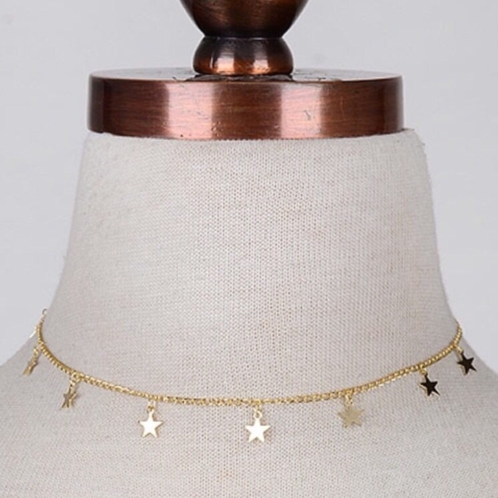 Gold Star Necklace